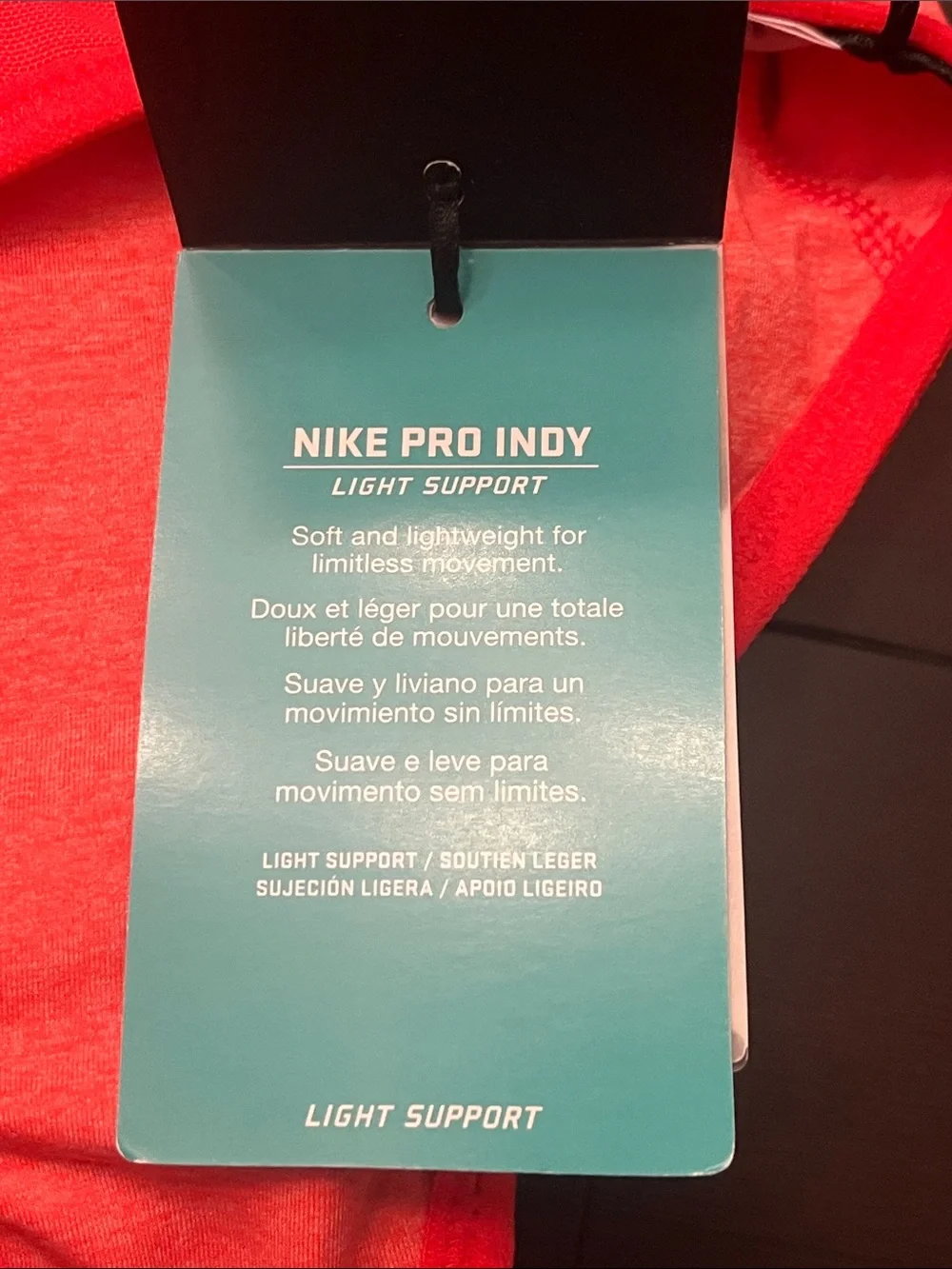 Nike Light Support Sports Bra new 620273 834 Womens Size XL